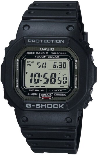 Casio Herreklokke GW 5000U 1ER G Shock LCD/Resinplast Casio Herreklokke GW 5000U 1ER G Shock LCD/Resinplast