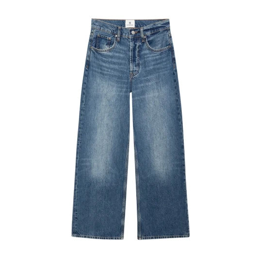Anine Bing Dame Jeans Blå W27,