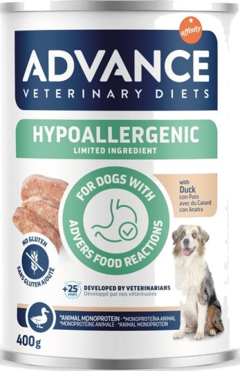 Affinity Advance Veterinary Diets våtfôr Veterinary Hypoallergenic Affinity Diets Våtfôr 6x400 g