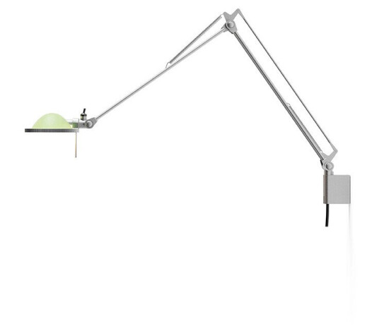Luceplan Berenice Vegglampe 30x30 Grønn Glass/Alu Luceplan Berenice Vegglampe 30x30 Grønn Glass/Alu
