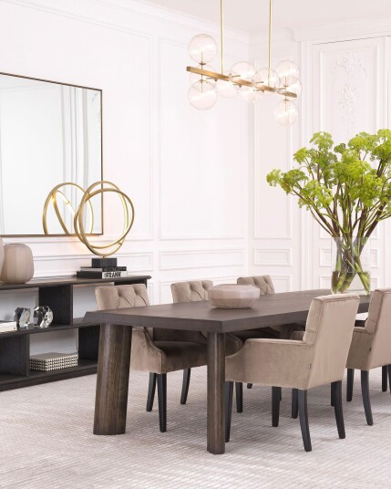 Dune Dining Table Mocha