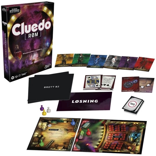Hasbro Gaming Escape: The Illusionist’S Club Brädspel Escape 10 År Hasbro Gaming Escape: The Illusionist’S Club Brädspel Escape 10 År