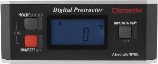 Digital Vaterpas Ip65 4X90° X 0,05° Med Stort Lcd Display Digital Vaterpas Ip65 4X90° X 0,05° Med Stort Lcd Display