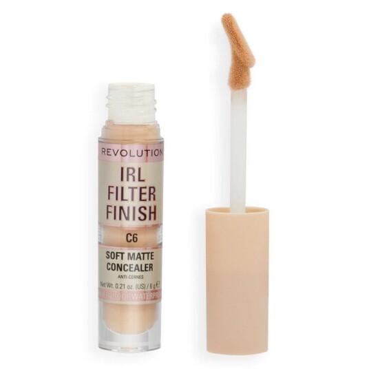 Makeup Revolution IRL Filter Finish Concealer C6 6g Makeup Revolution IRL Filter Finish Concealer C6 6g