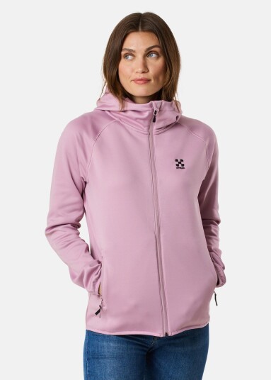 X Trail Colorado Stretch Zip Hood W Ii Pale Mauve 48 Fleecetrøyer