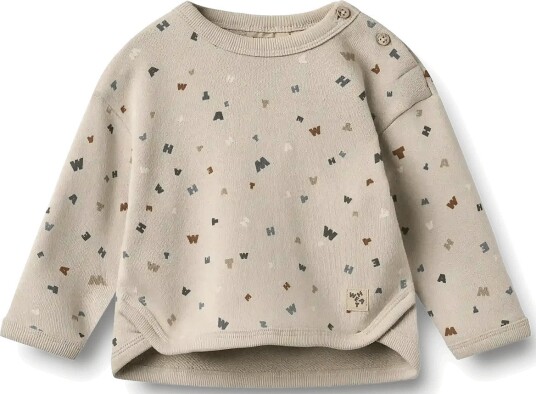 Wheat Sweatshirt L/S Emery   GREY MOON LETTERS   68