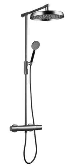 Tapwell Arm300-150 Takdusj Brushed Black Chrome