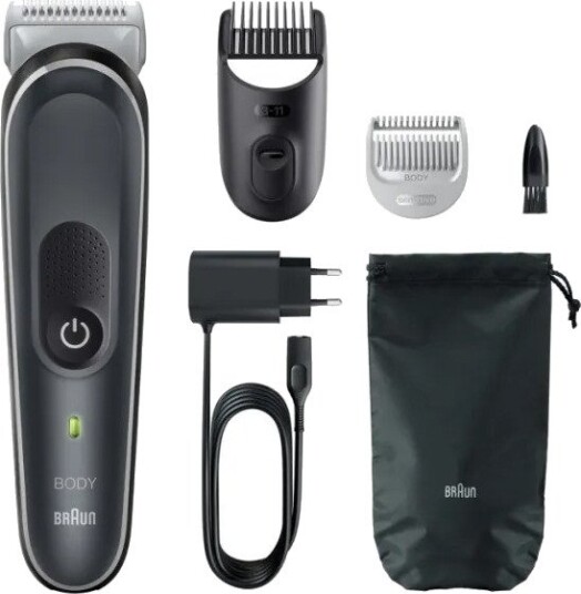 Braun BG5350 BodyGroomer Presisjonstrimmer - Svart
