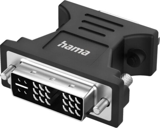 Hama 00300090 Dvi I Vga D Sub Hannkontakt Hunnkontakt Rett Rett