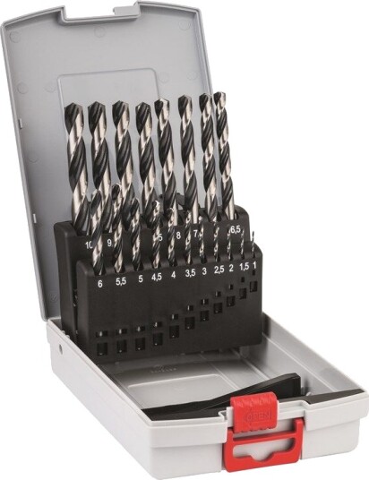 Bosch PointTeQ 19 delers HSS Metallbor & Bitssett for Metall og Betong
