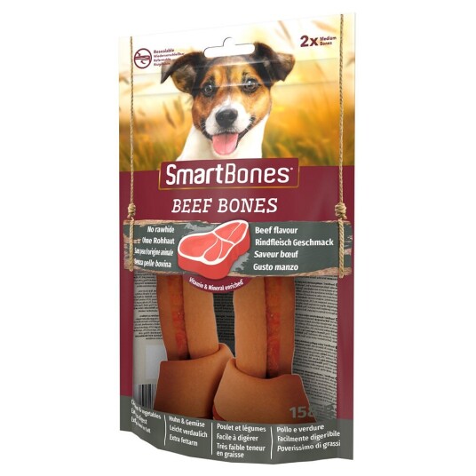 Smartbones Hundebein Til Mellomstore Hunder Med Okse 2 Stk Smartbones Hundebein Til Mellomstore Hunder Med Okse 2 Stk