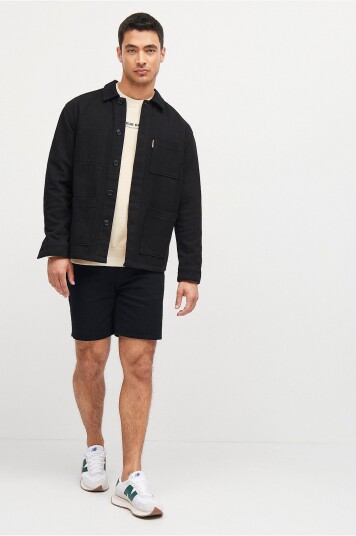 Studio Total Shorts Twill 5 Pkt Shorts Svart