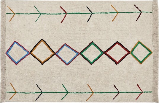 Cetmi Bomullsteppe 160x230 cm - Beige