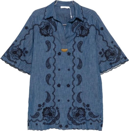 Zimmermann Dame Kjoler Blå M,