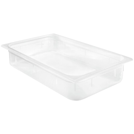 PULSIVA GN plastkantine 1/1 Risa; Størrelse GN 1/1 13 l 53x32.5x10 cm (LxBxD); Transparent