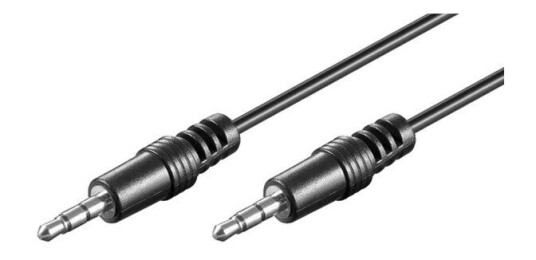 Pro 3.5mm lydkabel - 1.5m svart