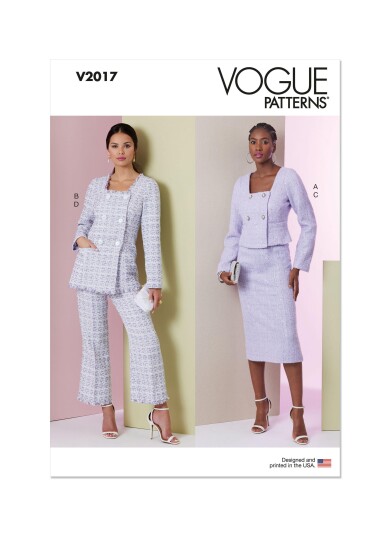 Vogue 2017 - Drakt/Dress B5 (8-10-12-14-16)
