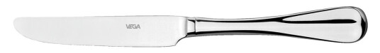 VEGA Smørkniv Baguette; 17.7 cm (L); Sølvfarge, Håndtak Sølvfarge; 12 Stykk / Forpakning VEGA Smørkniv Baguette; 17.7 cm (L); Sølvfarge, Håndtak Sølvfarge; 12 Stykk / Forpakning