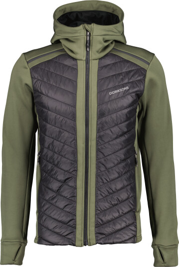Didriksons Men's Zuko Full Zip 2 Deep Green M