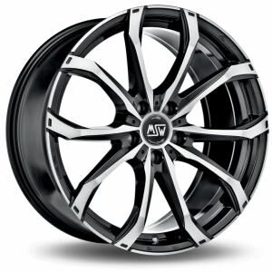 MSW 48 Black Machined Face 8x19 5x127 ET35 B71.6
