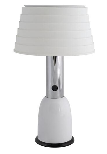 Sowden PL3 Bærbar Lampe Hvit/ Krom Sowden PL3 Bærbar Lampe Hvit/ Krom