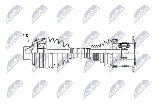 Nty Drivaksel NTY NPW AU 115