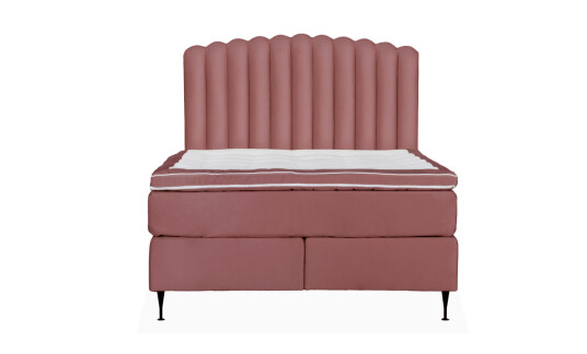 Soffadirekt OPERA/PRIMO HIGH 140 Sengesett Velvet Rosa