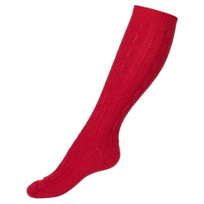 Safa Bunad Knestrømper Mørk Rød 23-26 Safa Bunad Knestrømper Mørk Rød 23-26