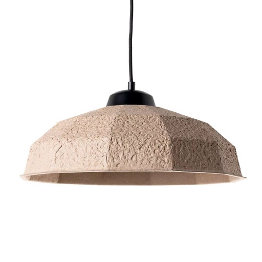 Ledpro Redivi taklampe i resirkulert papp, naturfarget