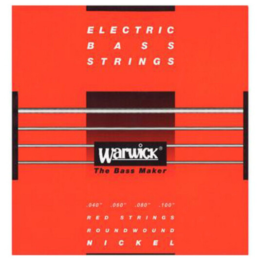 Warwick 46210 Rød Label Medium-Light Bass Strings (40-100) 4-String