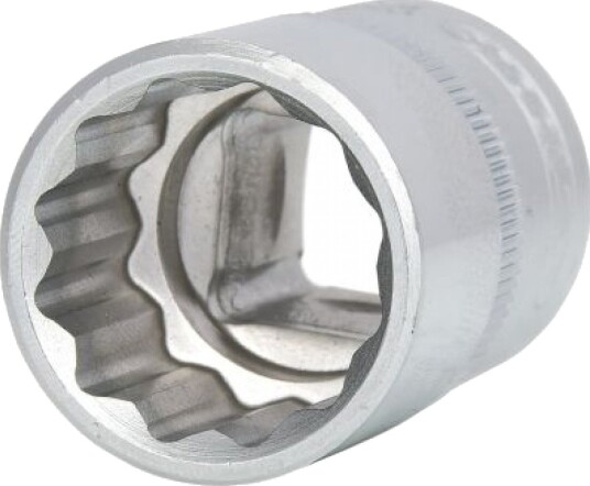 Ks Tools 911.1580, Stikkontakt, 1/2", Metrisk, 1 Hoder, 20 Mm, Kromvanadiumstål
