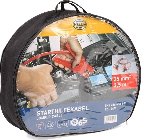 HELLA 8KS 236 688-001 Startkabler