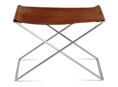 OX Krakk Cognac Skinn og Rustfri Stålbein
