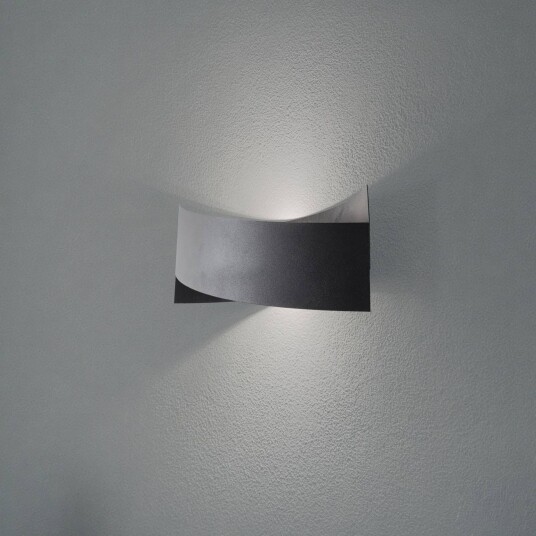 Vegglampe Tadhg Opviq dimbar Sort Stue / spisestue Metall Moderne