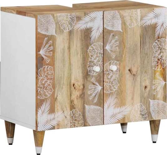 Servantskap 62x33x58 cm heltre mango 8721158496829