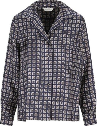 Max Mara Dame Bluser & Skjorter Blå XS,
