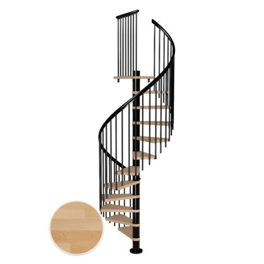 Dolle Montreal Spiral Bøk Oljet 9005 Classic4 11T Ø120