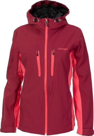 Dovrefjell Dalen jakke (W) dame, cherry - Str. S