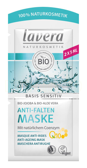 Lavera Basis Sensitiv Antiage Mask Q10  10 ml