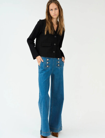 Pieszak Pd-Asta Sailor Jeans Wash Azure Blu - Blue - 28 x 32