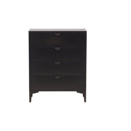 Venture Home Design Piring sängbord Svart 78 x 40 98 cm 1704615-02-0 1704619-02-0