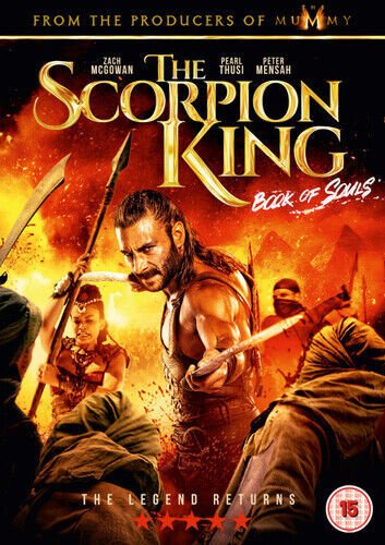 The Scorpion King Book of Souls DVD 2020 Zach McGowan Paul DIR cert 15 English Brand New The Scorpion King Book of Souls DVD 2020 Zach McGowan Paul DIR cert 15 English Brand New
