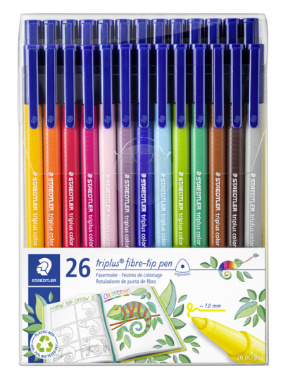 Staedtler triplus color box 26pcs