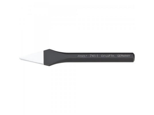Hazet 741-1, Kaldmeisel, Flat Meisel, Metall, 12,5 Cm, 4 Mm, 68 G