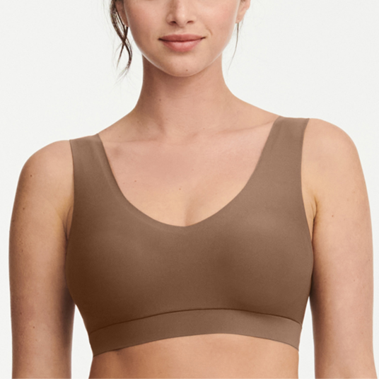 Chantelle - Bh-topp Soft Stretch Padded Top - Brun Chantelle - Bh-topp Soft Stretch Padded Top - Brun