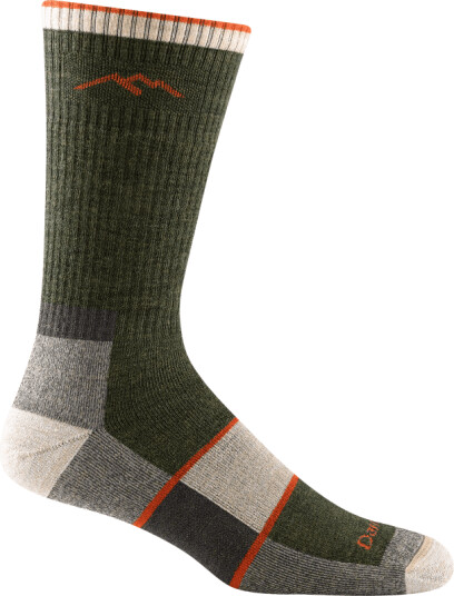 Darn Tough Men's Hiker Boot Sock Full Cushion M , Olive