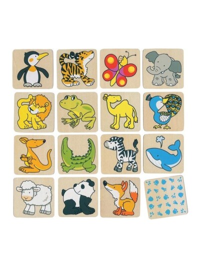 Goki Wooden Memo Animals Goki Wooden Memo Animals