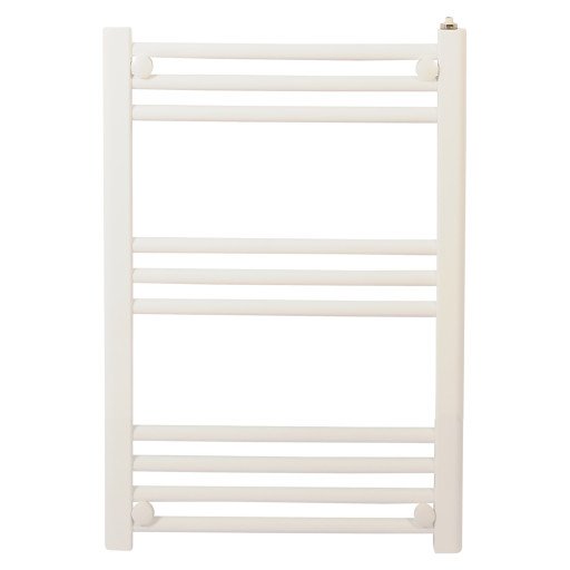 Kriss Athena Plan håndkletørker for Central-/Fjernvarme 650x400 mm, hvit