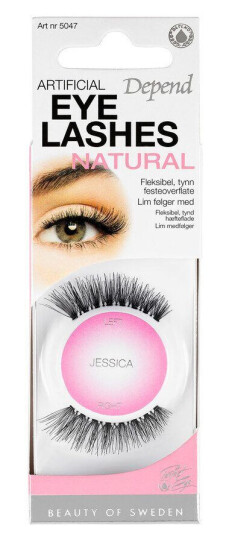 Depend Eye Lashes Natural Jessica 1pair