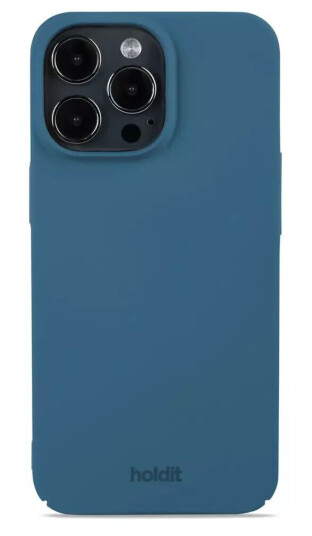 Holdit iPhone 13 Pro Slim Plast Deksel - Denim Blue